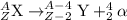 _{Z}^{A}\textrm{X}\rightarrow _{Z-2}^{A-4}\textrm{Y}+_{2}^{4}\alpha