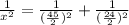 \frac{1}{x^2} =\frac{1}{(\frac{45}{2})^2} +\frac{1}{(\frac{24}{2})^2}