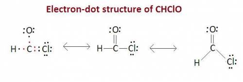Draw the electron-dot structure for chclo. draw the molecule by placing the atoms on the grid and co