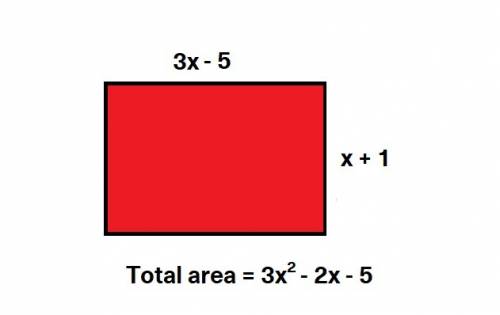 Correct answer only !  which polynomial represents the area of the rectangle?