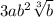 3ab^2\sqrt[3]{b}