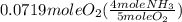 0.0719moleO_2(\frac{4moleNH_3}{5moleO_2})