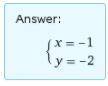 15 points and will mark brainliest  solve this system of linear equations. separate the x- and y- va