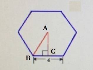 Use the figure to find the measures. apothem=