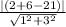 \frac{|(2+6-21)|}{\sqrt{1^{2}+3^{2}}}