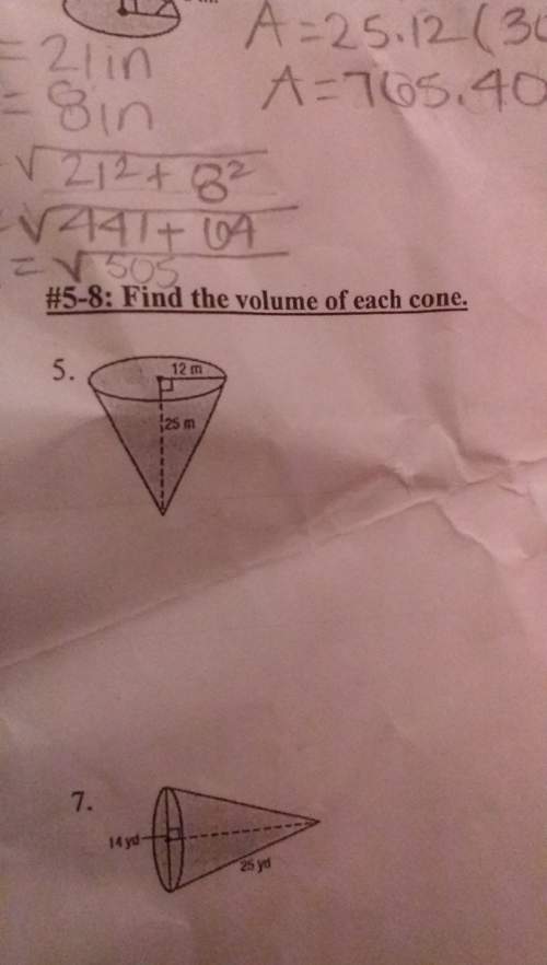 Can someone me find the volume of this cone?