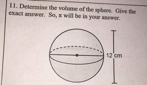 What would the volume of this sphere be?