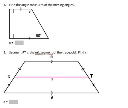 Ineed with my geometry homework (picture attached). i don't understand how to solve the two p