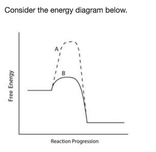 Easy quick chem which line indicates a higher reaction rate?  1. a because it has a low