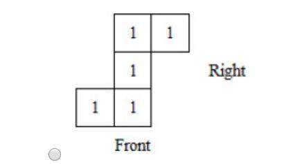 What is the base plan for the set if stacked cubes