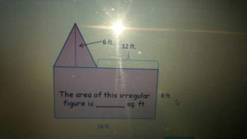 How to find area of irregular figures
