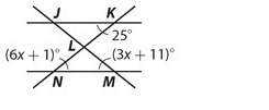 What is the measure of ∠lmn?  or what is the measure of ∠klm?
