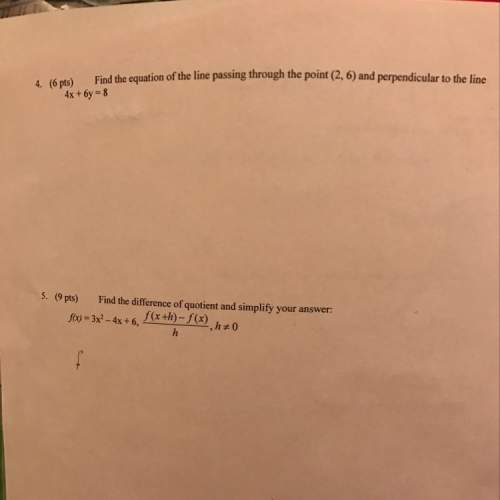 Find the equation of the line passing