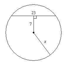 For each of the questions, find the value of x. if necessary, round your answer to the nearest tenth