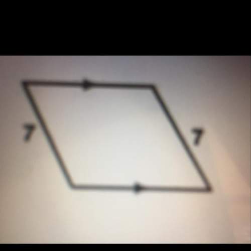 Is the quadrilateral a parallelogram?  no yes not enough info