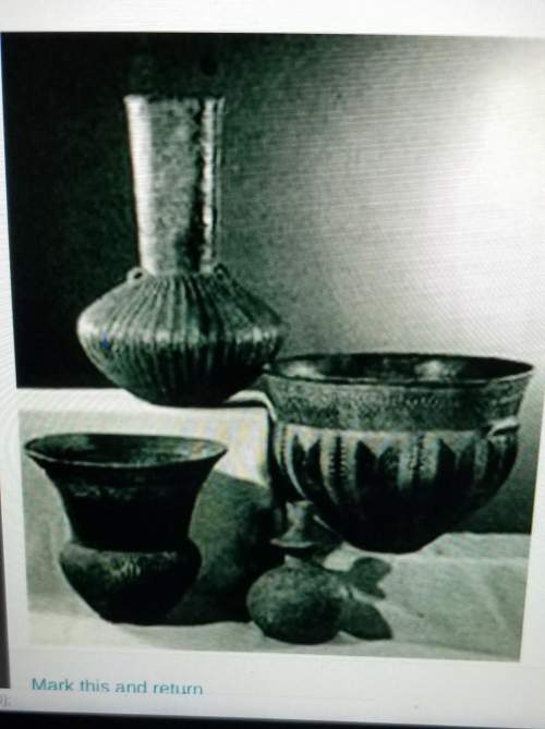 The picture above shown vessels from the neolithic period. what mystery is unanswered by historians