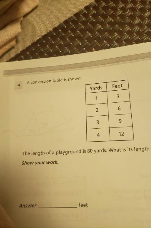 The lenght of a playground is 80 yards. what is its lenght in feet?