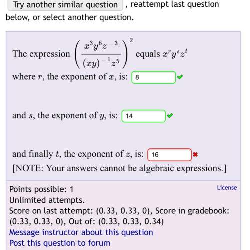 Ineed on this problem. i got half of it right but i don’t know how i got the last answer can anyon