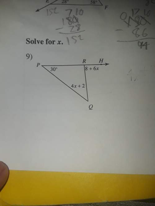 How do i get x for this question?