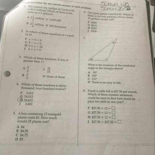 This my math packet i need done by tuesday i am going to be testing in a couple days i need on 1,2,