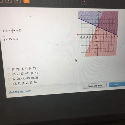 Which ordered pairs are in the solution set of linear equalities?