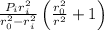 \frac{P_ir_i^2}{r_0^2-r_i^2}\left (\frac{r_0^2}{r^2}+1\right )