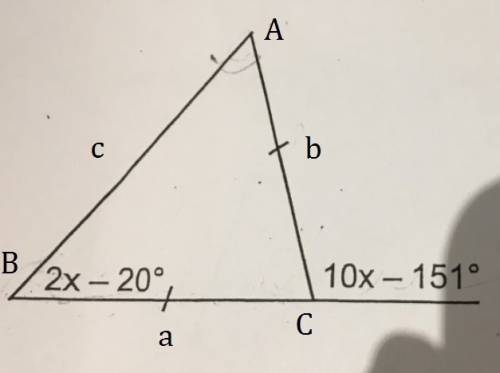 Find and show the work for the missing x value
