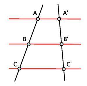 Using the following diagram, solve for x.