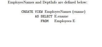 Exercise 21.2 you are the dba for the veryfine toy company and create a relation called employees wi