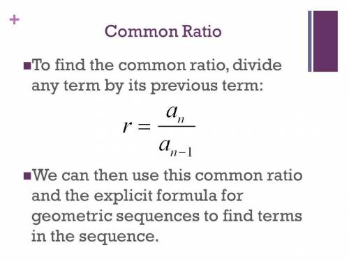 What is the common ratio of the geometric sequence below?  -96,48, -24, 12, -