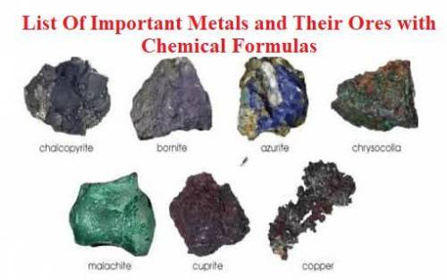 Most metals are obtained by chemically removing them from