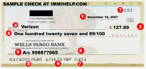 The upper-right number on a check that  you keep track of checks written is called a