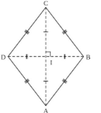 Abcd is a rhombus where m∠dac=4x+9 and m∠dab=11x−3