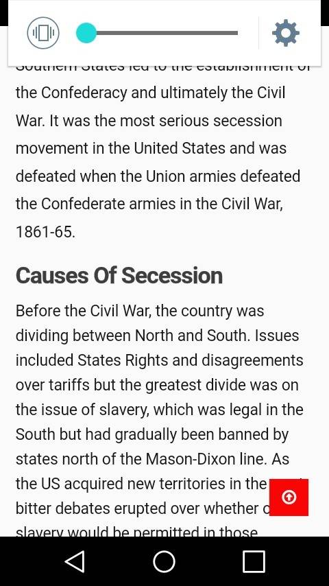 Why did secessionists believe they had the right to leave the union