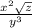 \frac{ x^{2}  \sqrt{z} }{ y^{3} }
