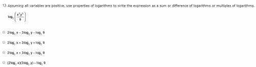 Use the product, quotient, and power rules of logarithms to rewrite the expression as a single logar