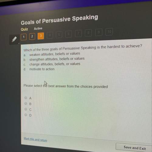 Which of the three goals of persuasive speaking is the hardest to achieve