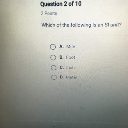 Which of the following is an si unit