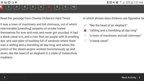 Read the passage from charles dickens’s hard times. it was a town of machinery and tall chimneys, ou