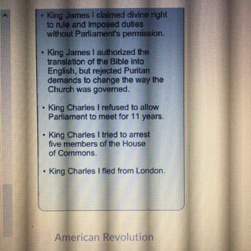 The events listed in order here resulted in which conflict? american revolution glorious revolution