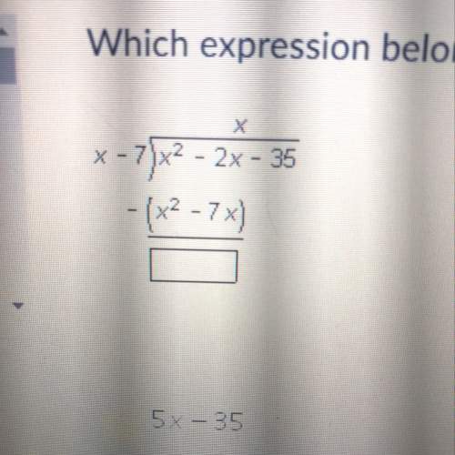 Which expression belongs in the box
