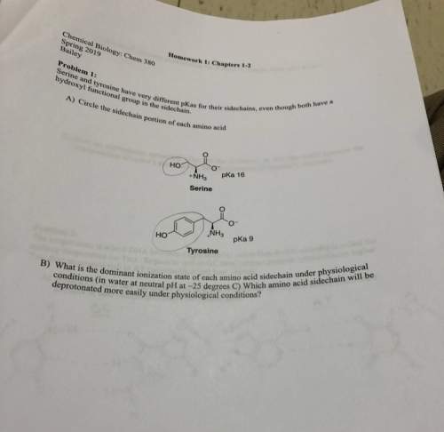 Need with chem bio plz. part b pictured above. explain your answer.