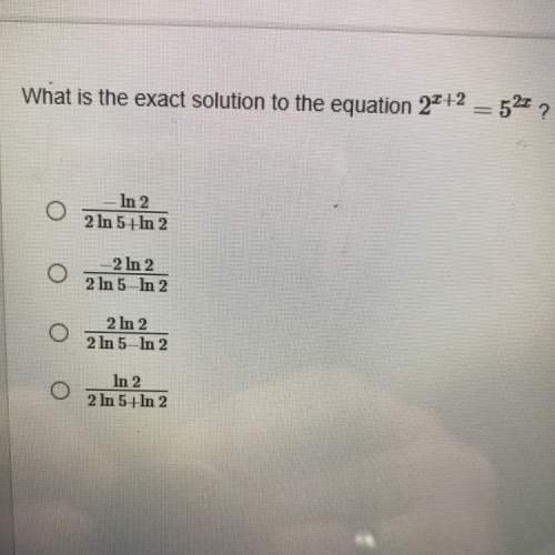 What is the exact solution for the equation