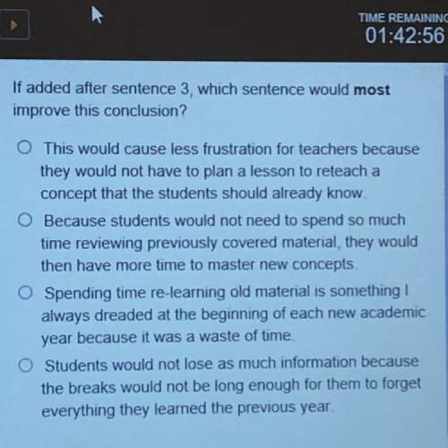 Read the rough draft of a student’s conclusion to an argumentative editorial. (1) year-round schooli