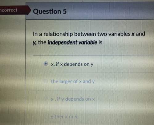 Igot the answer wrong, does anyone know what the right answer is?