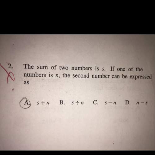 Which one is the correct answer ? explain why