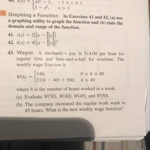 Can someone me for this question 43 pls! i really need to know how i can solve this !
