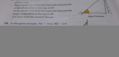 Me answer just q19 all parts of q19 n the photo show all your workings to how you got your answers!