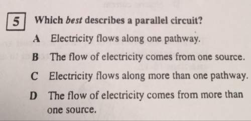 Which best describes a parallel circuit?