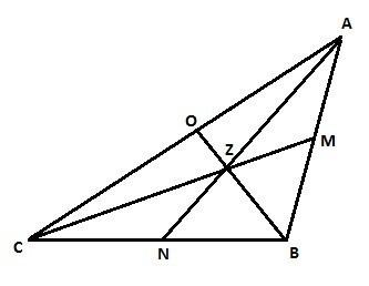 In triangle abc, z is the centroid. show all work. given: az = 9 and cn = 5.5. a.what does it mean